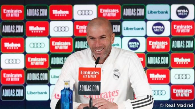 Zinedine Zidane tiene covid-19 y se perderá duelo contra el Deportivo Alavés