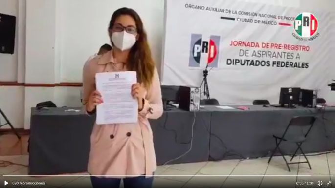 Reclutadora de Cuauhtémoc Gutiérrez busca ser diputada federal de la coalición PAN-PRD-PRI
