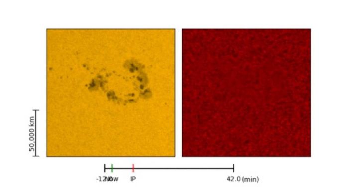 Los terremotos solares son impulsados bajo la superficie