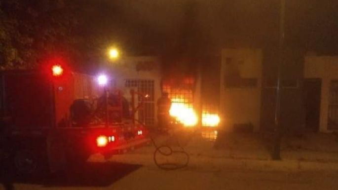 Comando balea y quema casa en Celaya; hay 4 muertos, entre ellos un bebé