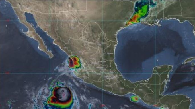 Tormenta "Pamela" avanza en costas de Colima y Jalisco; podría intensificarse a huracán