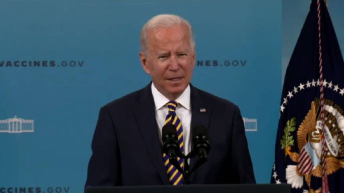 Biden reporta baja de 47% en contagios de covid-19 en Estados Unidos