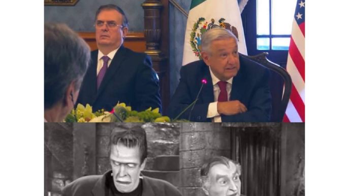 Fox se mofa de AMLO y Ebrard comparándolos con miembros de la familia Monster