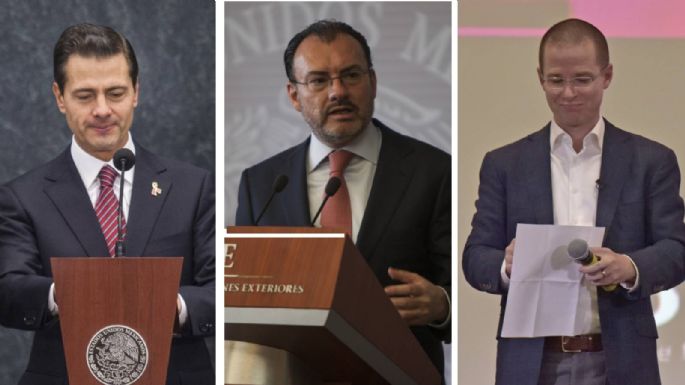 La FGR iría contra Peña Nieto, Videgaray y Anaya por delincuencia organizada