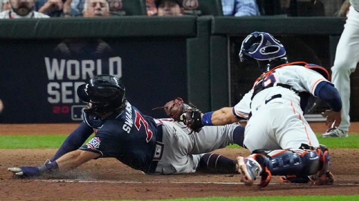 Bravos pegan primero a los Astros en el primer partido de la Serie Mundial