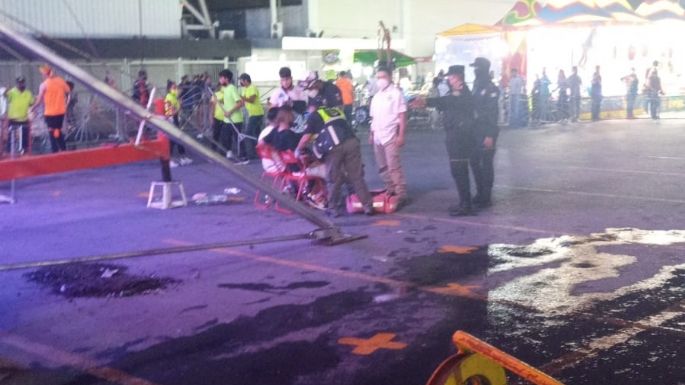 Falla de polea, la causa del accidente en el juego mecánico en la Expo Guadalupe