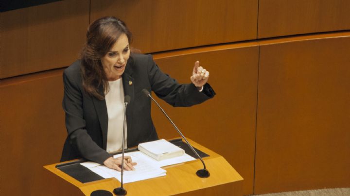 “¡Lo vamos a traer bajo nuestro ojo!”, advierte Lilly Téllez a Gabriel García tras su salida del Senado