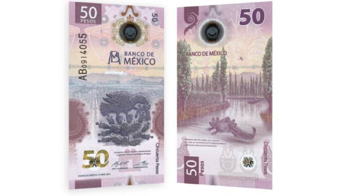 Banxico lanza nuevo billete de 50 pesos alusivo a la Fundación de Tenochtitlan