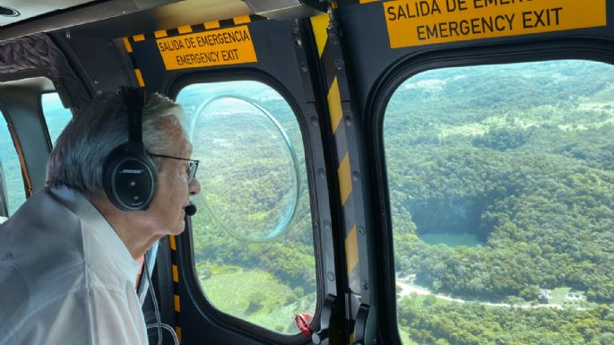 AMLO: el Tren Maya "es una obra espléndida"