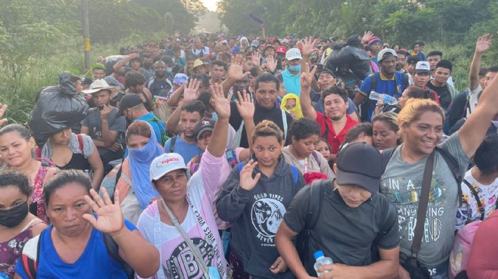 Sale otra caravana migrante de Tapachula, la segunda en este mes