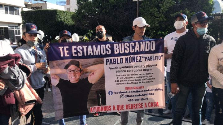 Con marcha y bloqueos exigen localizar a desaparecido en San Francisco del Rincón