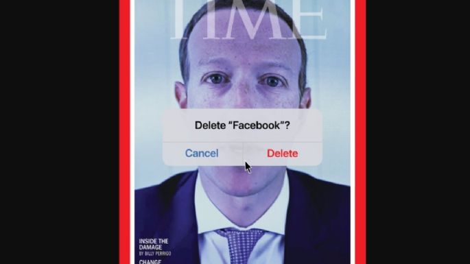 En su portada, Time propone "borrar" Facebook