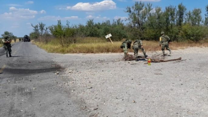 Sedena halla granada y explosivo cerca de gasera en Camargo, Tamaulipas