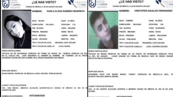 Detienen al presunto responsable de la desaparición de Karla y Cristopher en Azcapotzalco