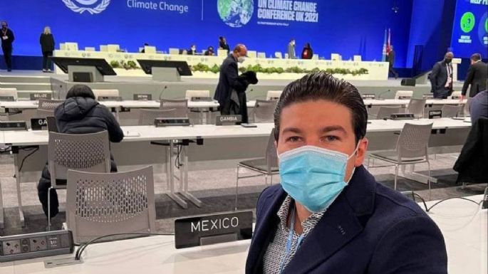 Samuel García critica liderazgo de México en la COP26