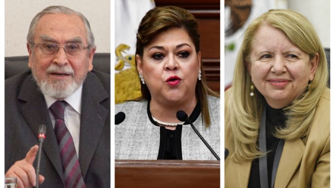 Bernardo Bátiz, Verónica de Gyvés y Loretta Ortiz, la terna de AMLO para la SCJN