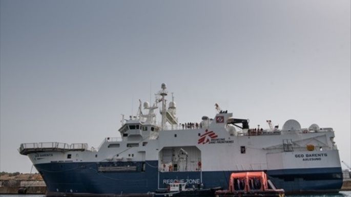 Barco de MSF recupera 10 cadáveres y rescata a 100 personas en una embarcación cerca de Libia