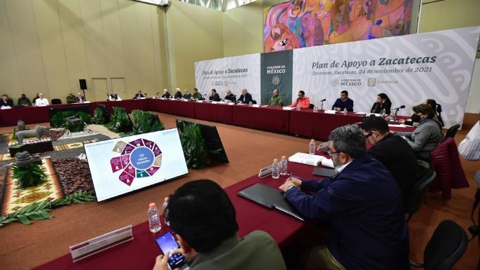 Militares y guardias nacionales reforzaran seguridad en Zacatecas; AMLO presenta plan de apoyo