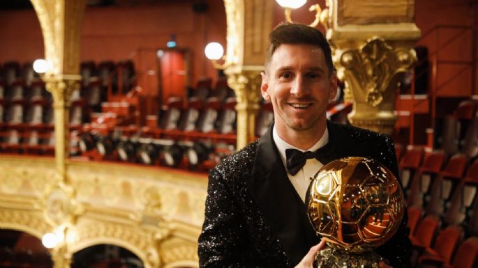 Leo Messi alza su séptimo Balón de Oro y se reafirma como máximo ganador de ese trofeo