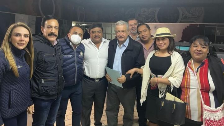 "No es para decir que los 10 mil pesos no son suficientes”, dice AMLO a damnificados de Tula