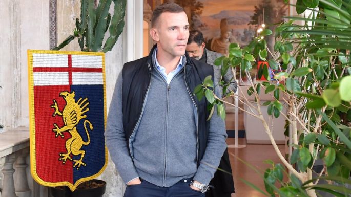 Andriy Shevchenko, nuevo entrenador de Johan Vázquez en el Genoa