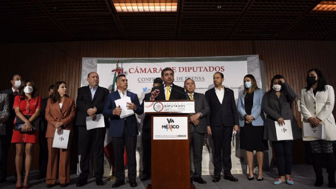 "Va por México" presenta proyecto alterno de Presupuesto de Egresos 2022