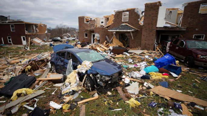 La NASA vio 70 tornados el 10 de diciembre; uno recorrió 300 km y mató a 80 personas