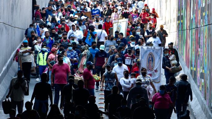Un millón de peregrinos han llegado a la Basílica de Guadalupe