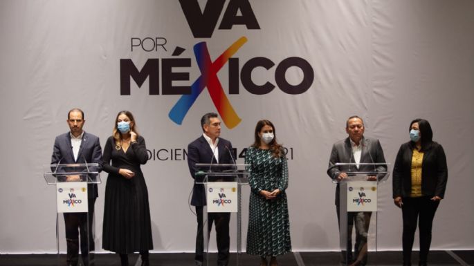 Va por México anuncia que juntos van a combatir el Plan B de la reforma electoral