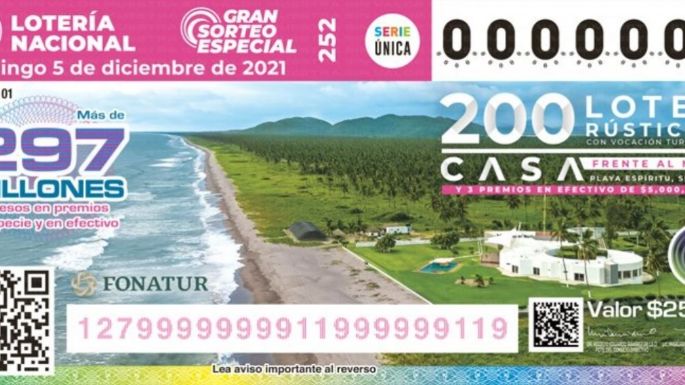 ¿Fraude en el sorteo de terrenos con playa? Esto explicó Lotería Nacional