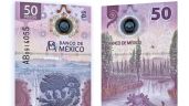 Nuevo billete de 50 pesos: El tunal, el águila, el agua y el ajolote