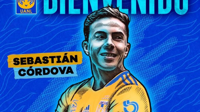 Tras su paso en el América, Sebastián Córdova llega a Tigres; dice que es la mejor afición