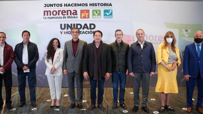 Morena anuncia a sus candidatos mejor posicionados para 6 gubernaturas en 2022