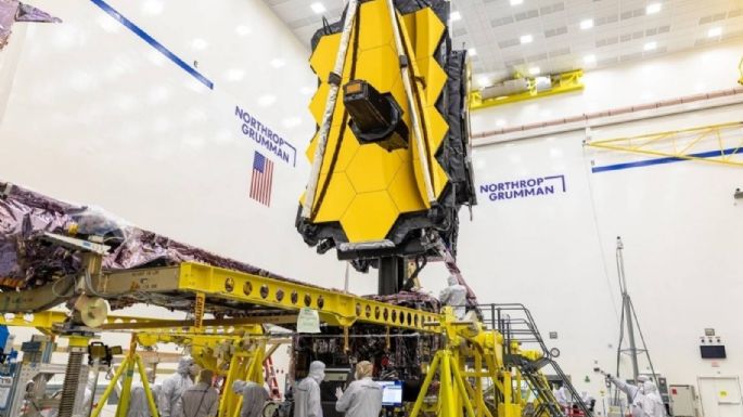 El telescopio Webb va tomando forma en el espacio