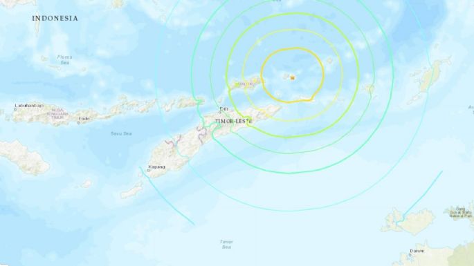 Terremoto de 7.3 grados sacude Indonesia