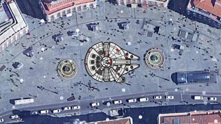 Estacionar el Halcón Milenario en la Puerta del Sol y otros datos sobre naves de la ciencia ficción