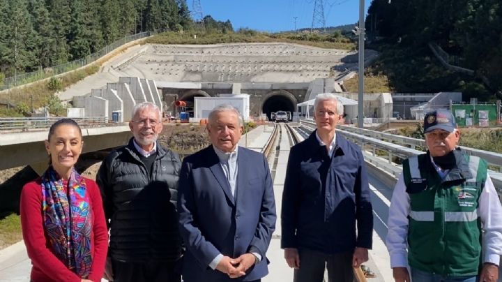 AMLO anuncia que el Tren México-Toluca estará listo a finales de 2023