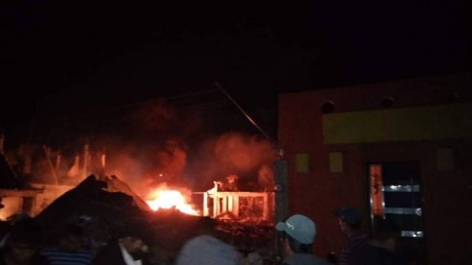 Explosión de un polvorín en Puebla deja seis muertos (Video)