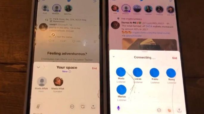 Twitter muestra cómo funciona Spaces, su chat con mensajes de voz, en Android