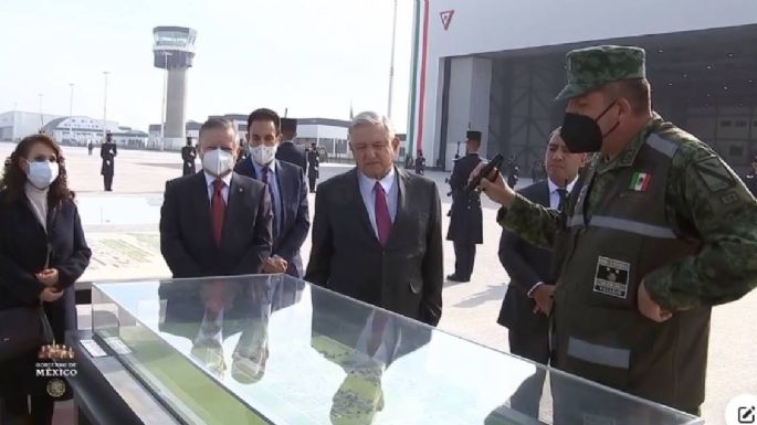 Para AMLO, el aeropuerto de Santa Lucía fue una decisión sabia y su construcción “una hazaña”