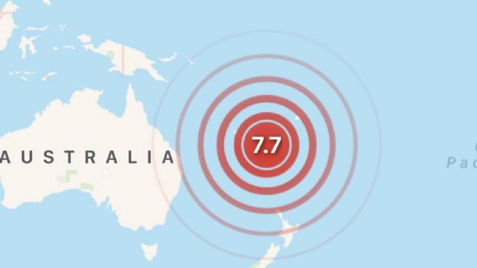 Un terremoto de magnitud 7.7 activa la alerta de tsunami en varias islas del Pacífico