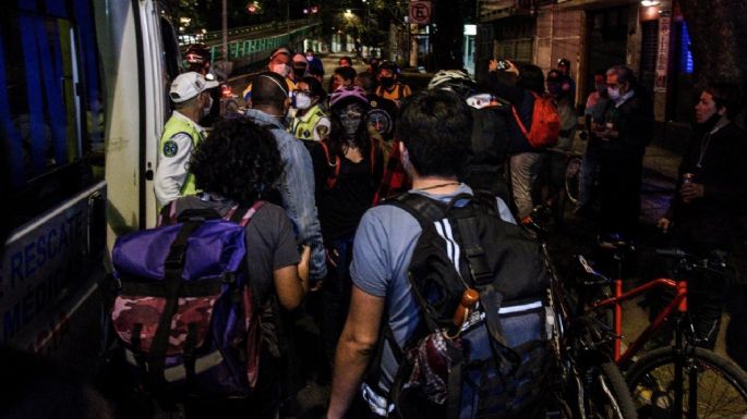 Suspenden a seis mandos y siete oficiales de la SSC por agresión a ciclistas