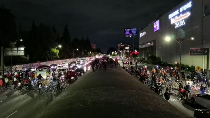 Ciclistas bloquean vías en protesta por compañeros atropellados y fallecidos
