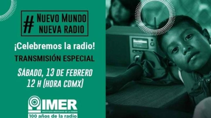 Para el Día Mundial de la Radio lanzan programa por centenario de la radio en México