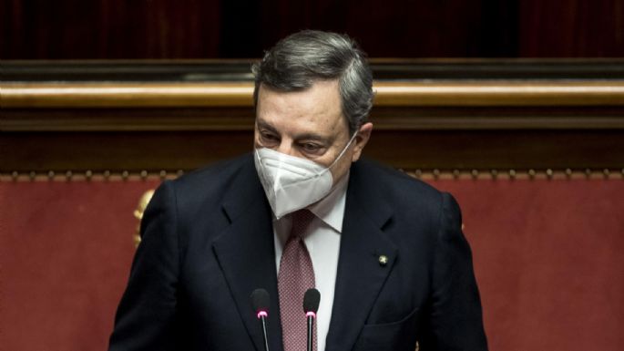 Mario Draghi y su gabinete obtienen el amplio apoyo del Senado de Italia