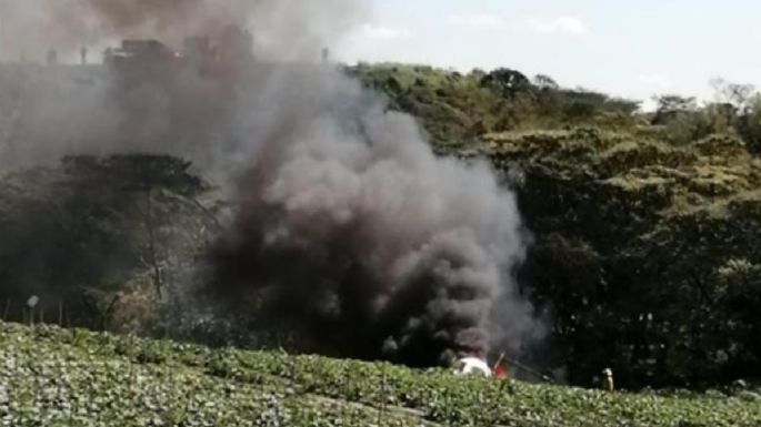 Seis militares mueren en un accidente de una aeronave en Veracruz