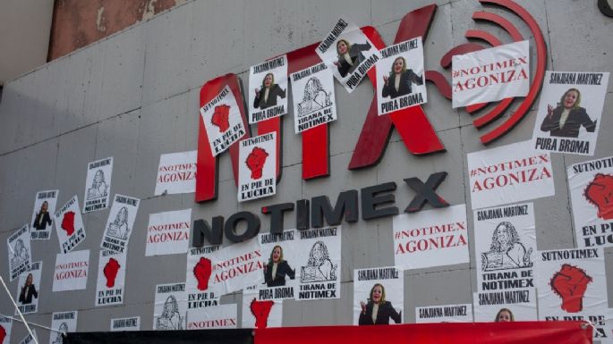 Huelga en Notimex cumple un año: urgen a AMLO cumplir compromiso de resolver conflicto