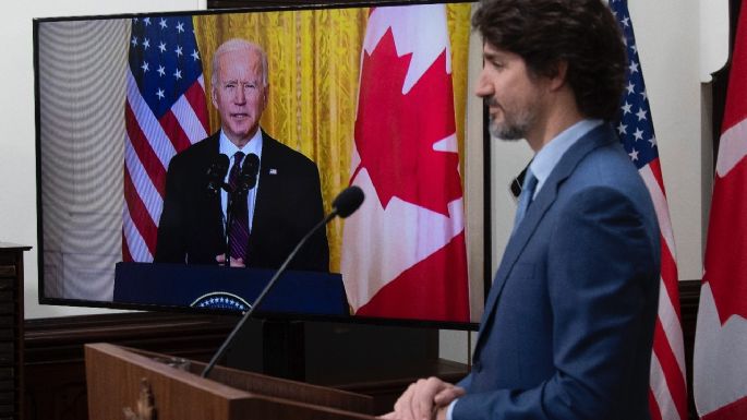 EU y Canadá destacan "agenda robusta" en común en primera reunión bilateral de Biden