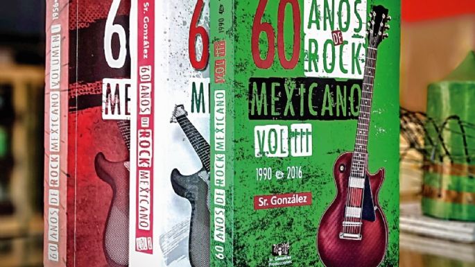 En tres tomos, "60 años de rock mexicano"