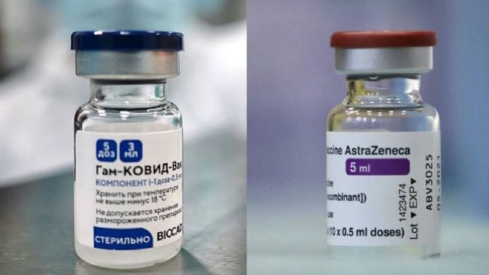 Rusia anuncia la combinación de la Sputnik V con la vacuna de AstraZeneca